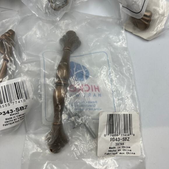 Hickory Hardware P343-SBZ 3" Eclipse Drawer Knob Pull Satin Bronze Lot 18 NEW - Picture 7 of 7